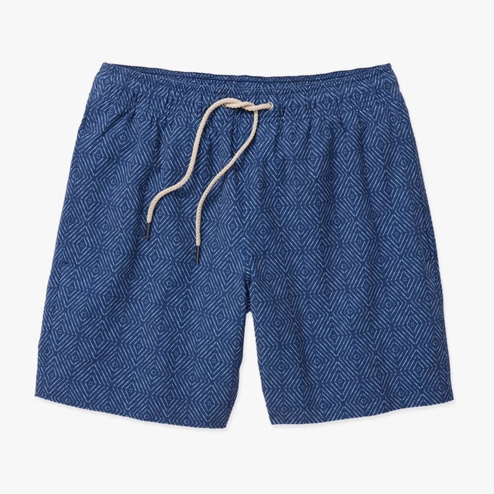 Fair Harbor Blue Bayberry Swim Trunks